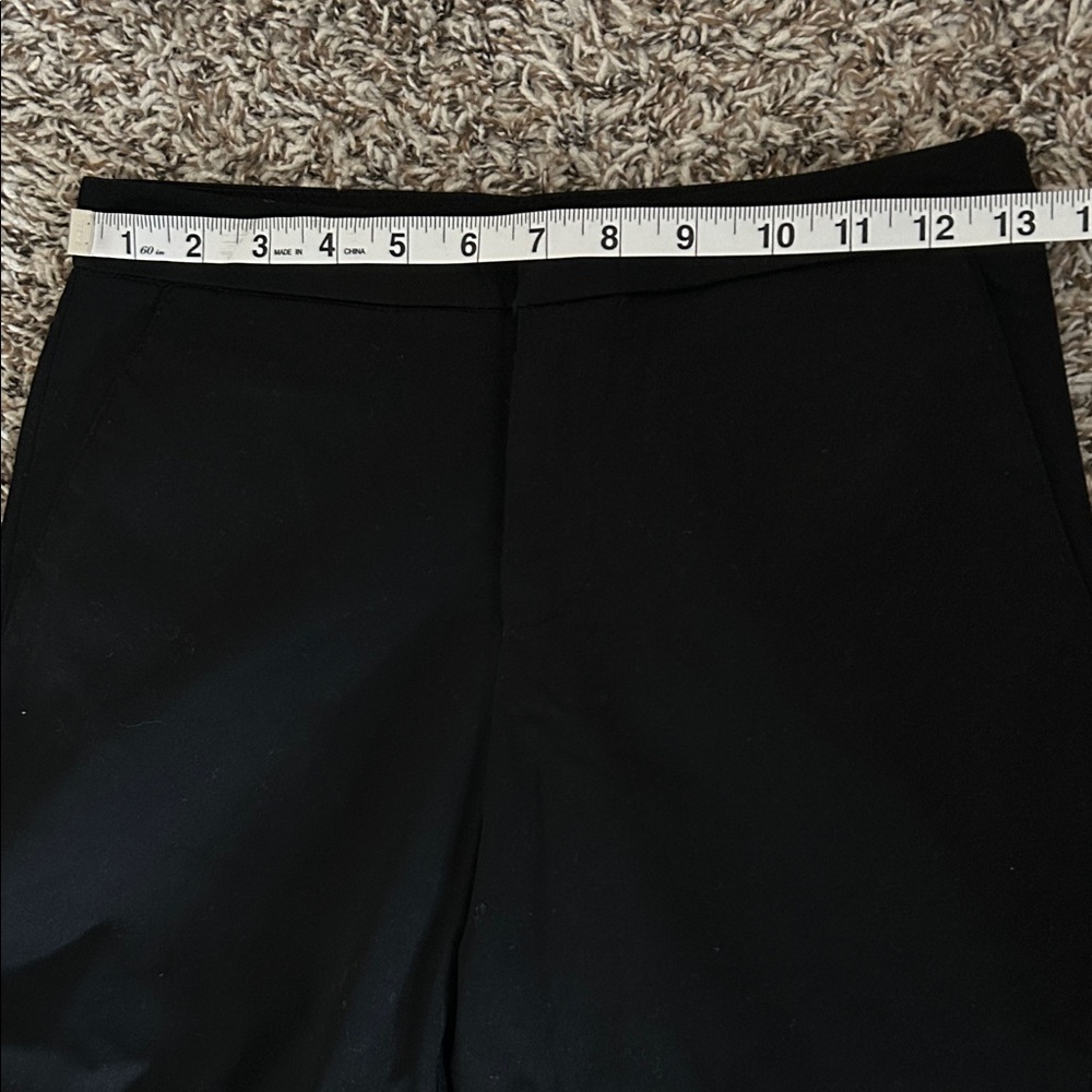 Elegant Black Women's Straight Leg Pants - Picture 4 of 13